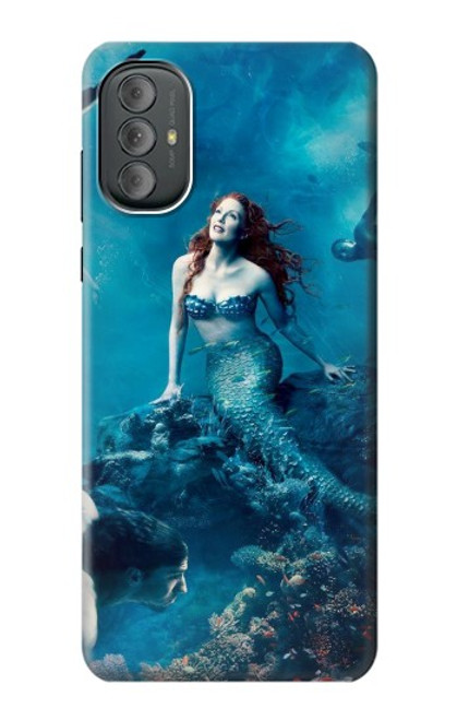 S0899 Mermaid Funda Carcasa Case para Motorola Moto G Power 2022, G Play 2023