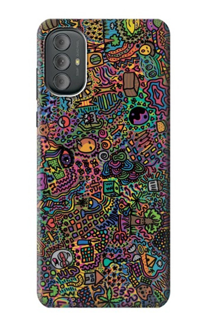 S3815 Psychedelic Art Funda Carcasa Case para Motorola Moto G Power 2022, G Play 2023