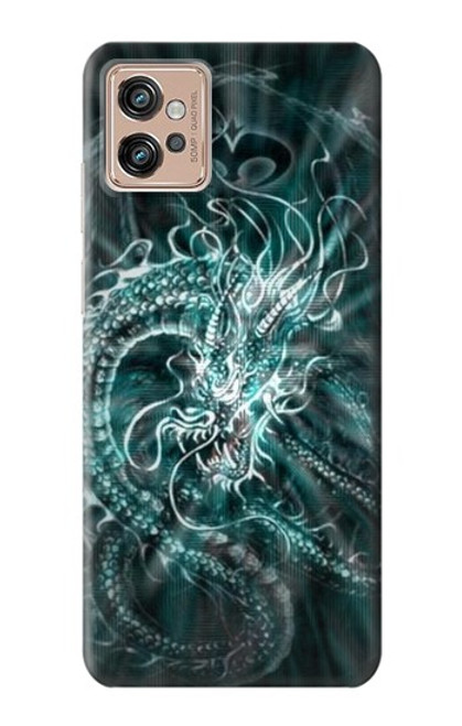 S1006 Digital Chinese Dragon Funda Carcasa Case para Motorola Moto G32