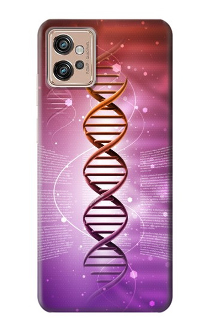 S2573 Dna Genetic Code Funda Carcasa Case para Motorola Moto G32