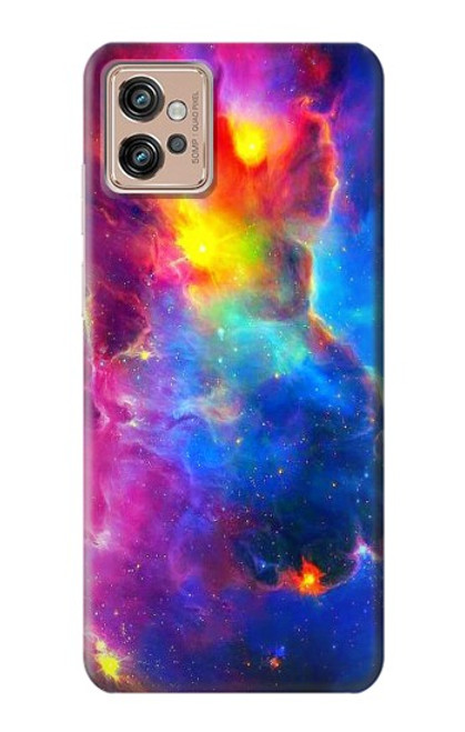 S3371 Nebula Sky Funda Carcasa Case para Motorola Moto G32