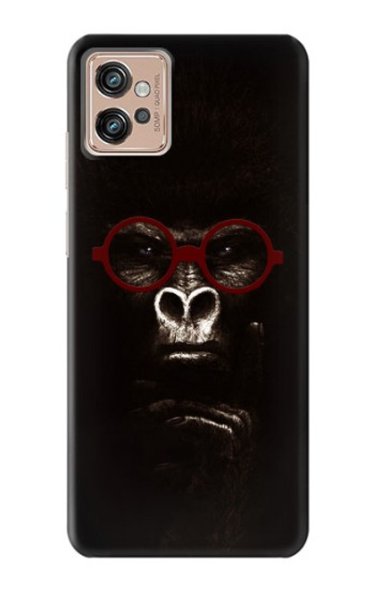 S3529 Thinking Gorilla Funda Carcasa Case para Motorola Moto G32