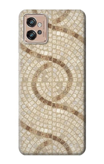 S3703 Mosaic Tiles Funda Carcasa Case para Motorola Moto G32