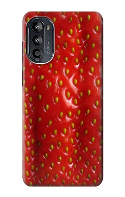 S2225 Strawberry Funda Carcasa Case para Motorola Moto G52, G82 5G