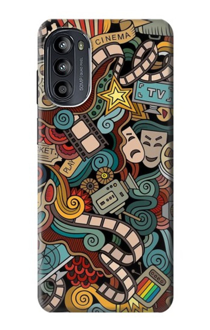 S3480 Movie Acting Entertainment Funda Carcasa Case para Motorola Moto G52, G82 5G