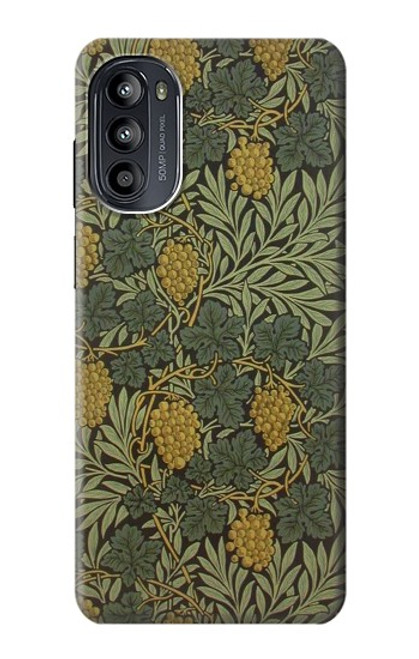 S3662 William Morris Vine Pattern Funda Carcasa Case para Motorola Moto G52, G82 5G