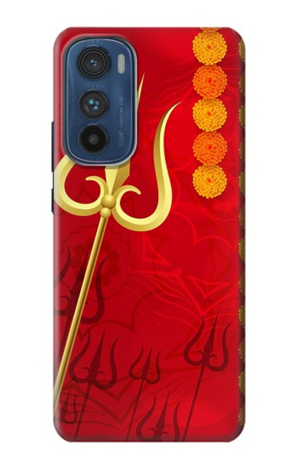 S3788 Shiv Trishul Funda Carcasa Case para Motorola Edge 30