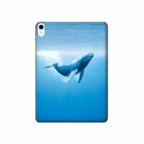 S0843 Blue Whale Funda Carcasa Case para iPad 10.9 (2022)