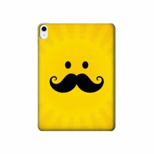 S1145 Yellow Mustache Sun Funda Carcasa Case para iPad 10.9 (2022)