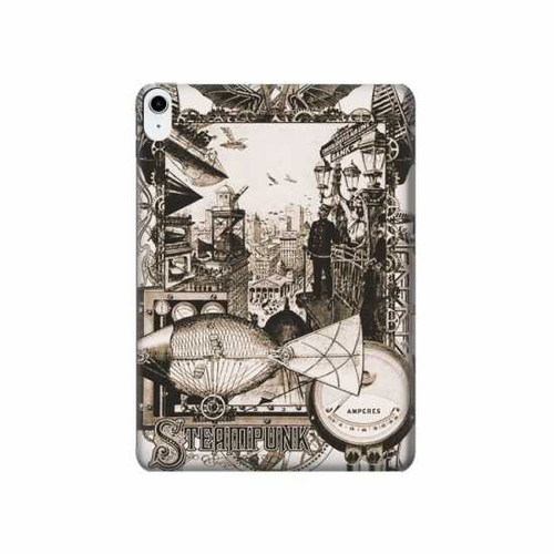 S1681 Steampunk Drawing Funda Carcasa Case para iPad 10.9 (2022)