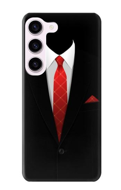 S1805 Black Suit Funda Carcasa Case para Samsung Galaxy S23