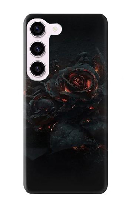 S3672 Burned Rose Funda Carcasa Case para Samsung Galaxy S23