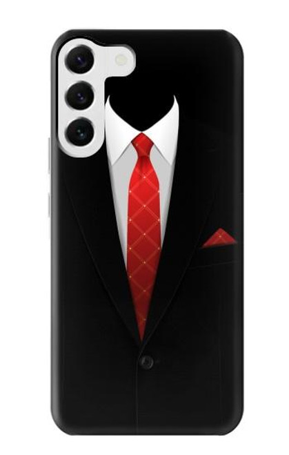 S1805 Black Suit Funda Carcasa Case para Samsung Galaxy S23 Plus