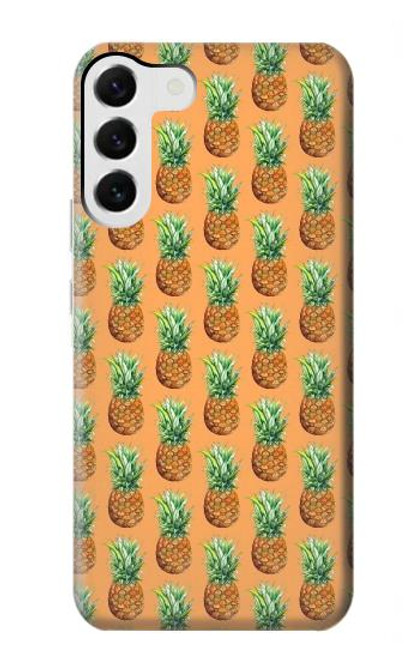 S3258 Pineapple Pattern Funda Carcasa Case para Samsung Galaxy S23 Plus