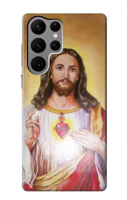 S0798 Jesus Funda Carcasa Case para Samsung Galaxy S23 Ultra