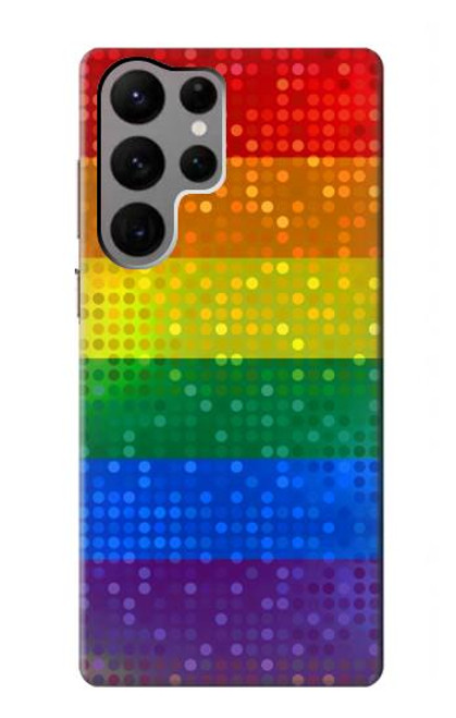 S2683 Rainbow LGBT Pride Flag Funda Carcasa Case para Samsung Galaxy S23 Ultra