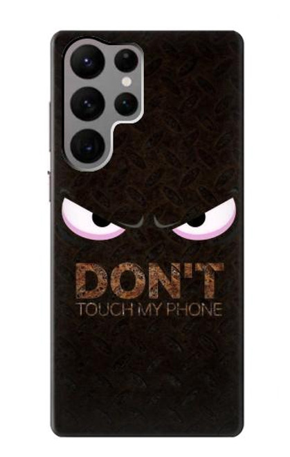 S3412 Do Not Touch My Phone Funda Carcasa Case para Samsung Galaxy S23 Ultra