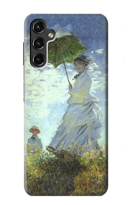 S2415 Claude Monet Woman with a Parasol Funda Carcasa Case para Samsung Galaxy A14 5G