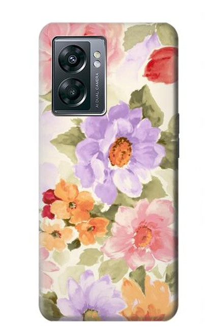 S3035 Sweet Flower Painting Funda Carcasa Case para OnePlus Nord N300