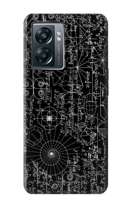 S3808 Mathematics Blackboard Funda Carcasa Case para OnePlus Nord N300