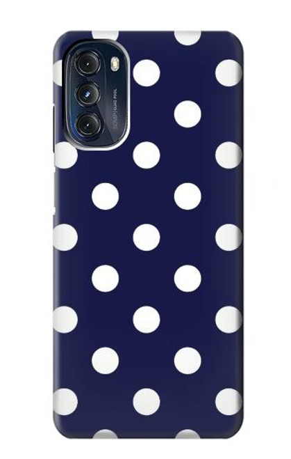 S3533 Blue Polka Dot Funda Carcasa Case para Motorola Moto G 5G (2023)