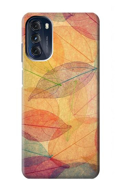 S3686 Fall Season Leaf Autumn Funda Carcasa Case para Motorola Moto G 5G (2023)
