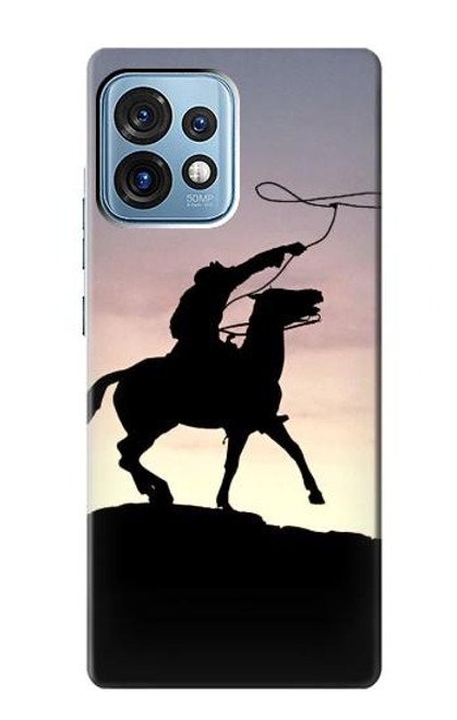 S0773 Cowboy Funda Carcasa Case para Motorola Edge+ (2023), X40, X40 Pro, Edge 40 Pro