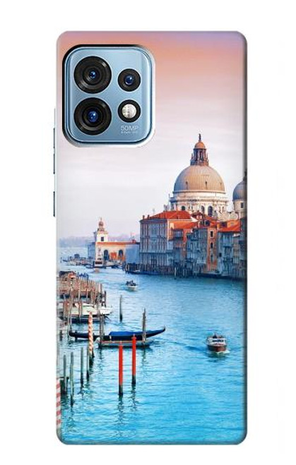 S0982 Beauty of Venice Italy Funda Carcasa Case para Motorola Edge+ (2023), X40, X40 Pro, Edge 40 Pro