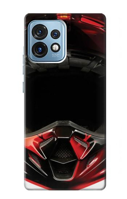 S1373 Motorcycle Helmet Funda Carcasa Case para Motorola Edge+ (2023), X40, X40 Pro, Edge 40 Pro