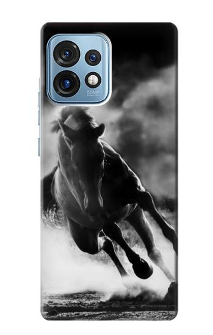 S1860 Running Horse Funda Carcasa Case para Motorola Edge+ (2023), X40, X40 Pro, Edge 40 Pro
