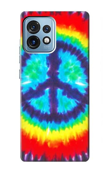 S1870 Tie Dye Peace Funda Carcasa Case para Motorola Edge+ (2023), X40, X40 Pro, Edge 40 Pro