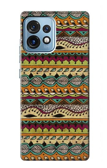 S2860 Aztec Boho Hippie Pattern Funda Carcasa Case para Motorola Edge+ (2023), X40, X40 Pro, Edge 40 Pro