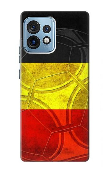 S2965 Belgium Football Soccer Funda Carcasa Case para Motorola Edge+ (2023), X40, X40 Pro, Edge 40 Pro