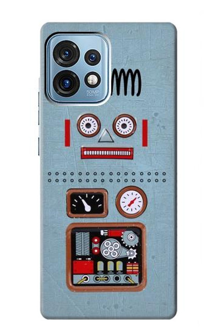 S3040 Retro Robot Toy Funda Carcasa Case para Motorola Edge+ (2023), X40, X40 Pro, Edge 40 Pro