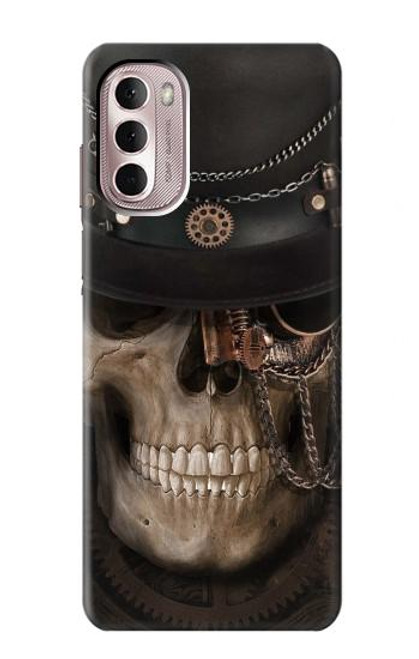 S3852 Steampunk Skull Funda Carcasa Case para Motorola Moto G Stylus 4G (2022)