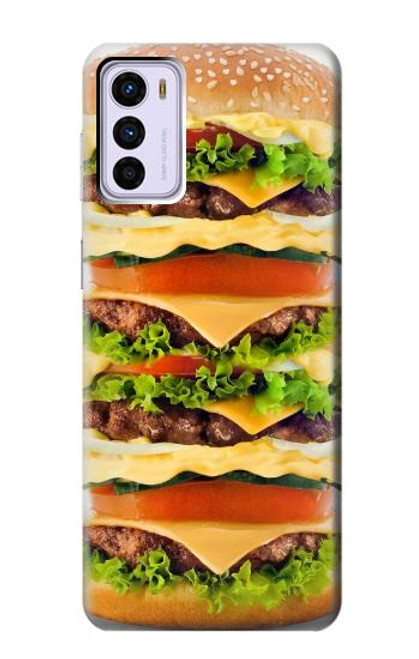 S0790 Hamburger Funda Carcasa Case para Motorola Moto G42