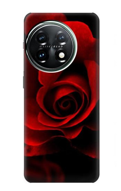 S2898 Red Rose Funda Carcasa Case para OnePlus 11