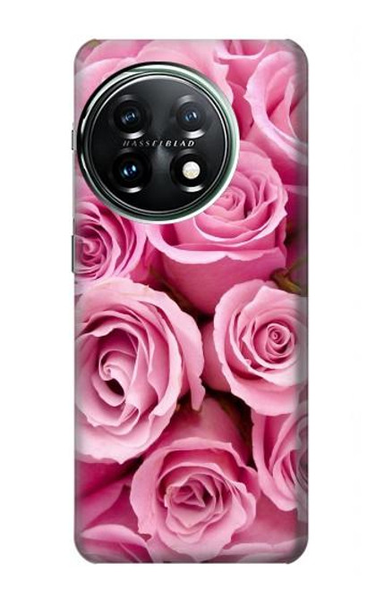 S2943 Pink Rose Funda Carcasa Case para OnePlus 11