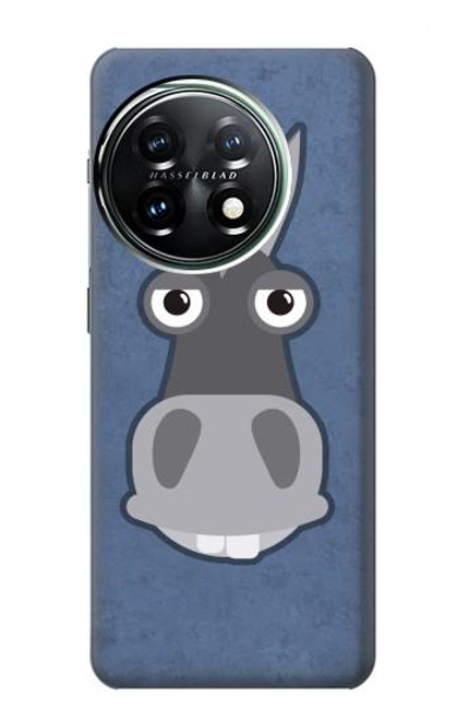 S3271 Donkey Cartoon Funda Carcasa Case para OnePlus 11