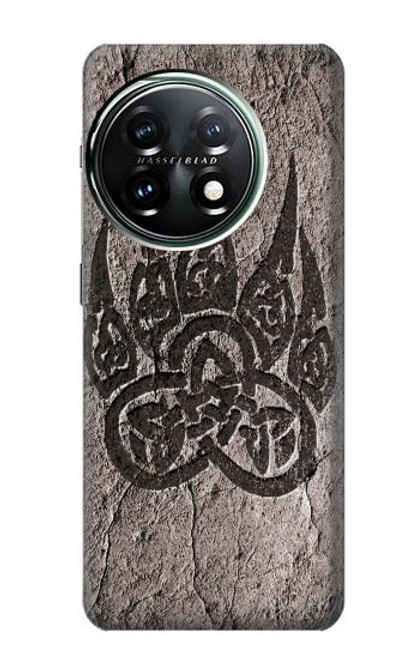 S3832 Viking Norse Bear Paw Berserkers Rock Funda Carcasa Case para OnePlus 11