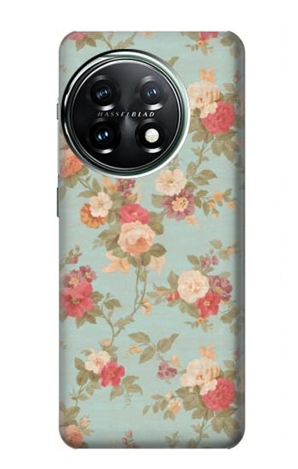 S3910 Vintage Rose Funda Carcasa Case para OnePlus 11