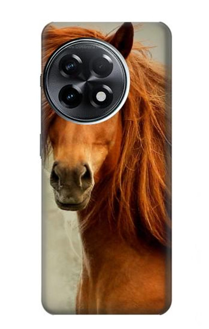 S1595 Beautiful Brown Horse Funda Carcasa Case para OnePlus 11R