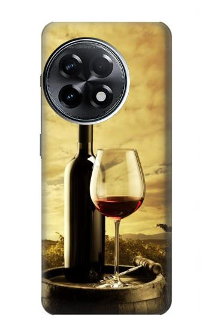 S2042 A Grape Vineyard Grapes Bottle Red Wine Funda Carcasa Case para OnePlus 11R