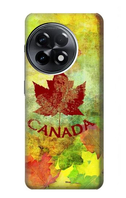 S2523 Canada Autumn Maple Leaf Funda Carcasa Case para OnePlus 11R