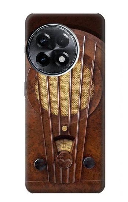 S2655 Vintage Bakelite Deco Radio Funda Carcasa Case para OnePlus 11R