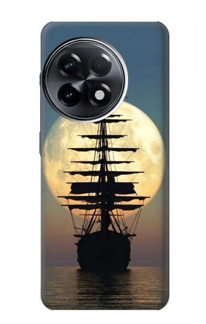 S2897 Pirate Ship Moon Night Funda Carcasa Case para OnePlus 11R