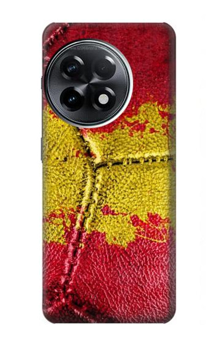 S3315 Spain Flag Vintage Football Graphic Funda Carcasa Case para OnePlus 11R