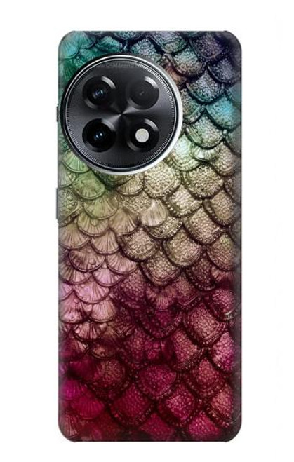 S3539 Mermaid Fish Scale Funda Carcasa Case para OnePlus 11R