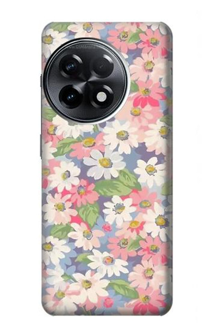 S3688 Floral Flower Art Pattern Funda Carcasa Case para OnePlus 11R