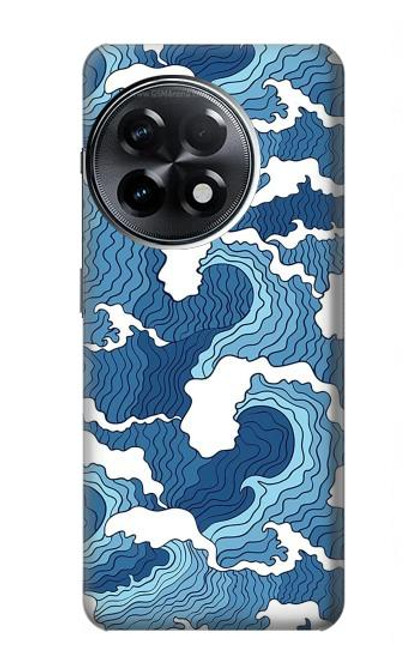 S3751 Wave Pattern Funda Carcasa Case para OnePlus 11R